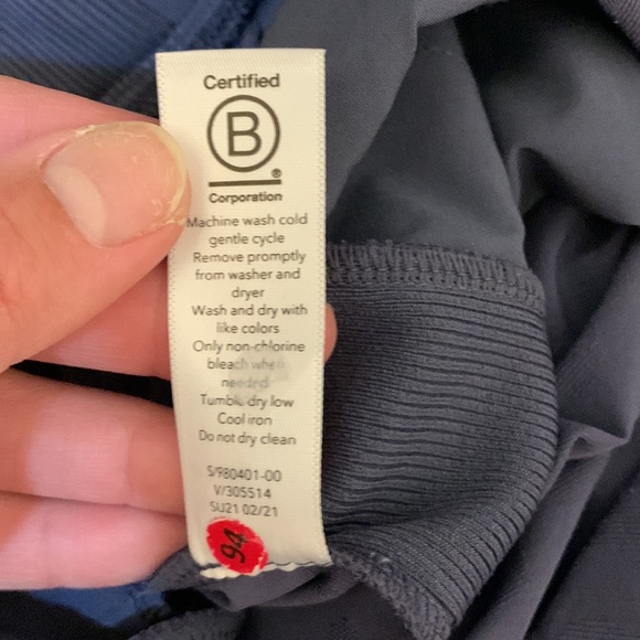 Athleta Brooklyn Textured Ankle Work Professional Waistband Pant Sz 10 - Picture 10 of 12